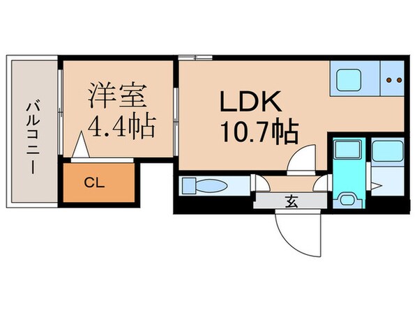 QuatreSaisons井尻の物件間取画像